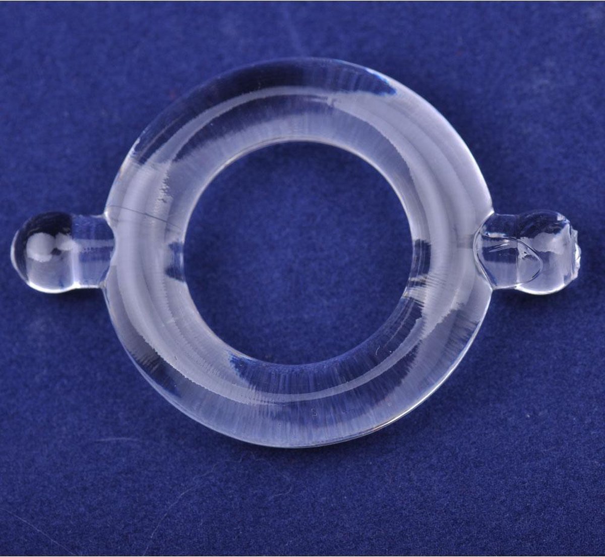 Goedkoopste Basic Cockring Doorzichtig - Penisring - Stimulerend voor mannen - Spannend voor koppels - Sex speeltjes - Sex toys - Erotiek - Sexspelletjes voor mannen en vrouwen – Seksspeeltjes - Cockring man - Cockringen - Penis ring