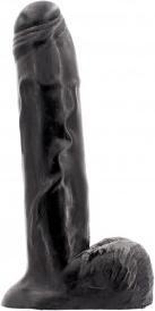 Goedkoopste XXLTOYS - Kessel - Large Dildo - inbrenglengte 23 X 6 cm - Black - Made in Europe - voor Diehards only