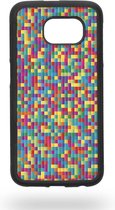 Colourful pixel tiles Telefoonhoesje - Samsung Galaxy S6