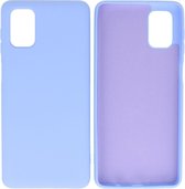 Samsung Galaxy M31 Hoesje Fashion Backcover Telefoonhoesje Paars