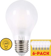 Proventa Energiezuinige LED lampen E27 - Mat afgewerkt - Voordeelverpakking - 6 x LED lamp