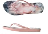 Xq Footwear Teenslippers Triangle Polyester roze Maat 37