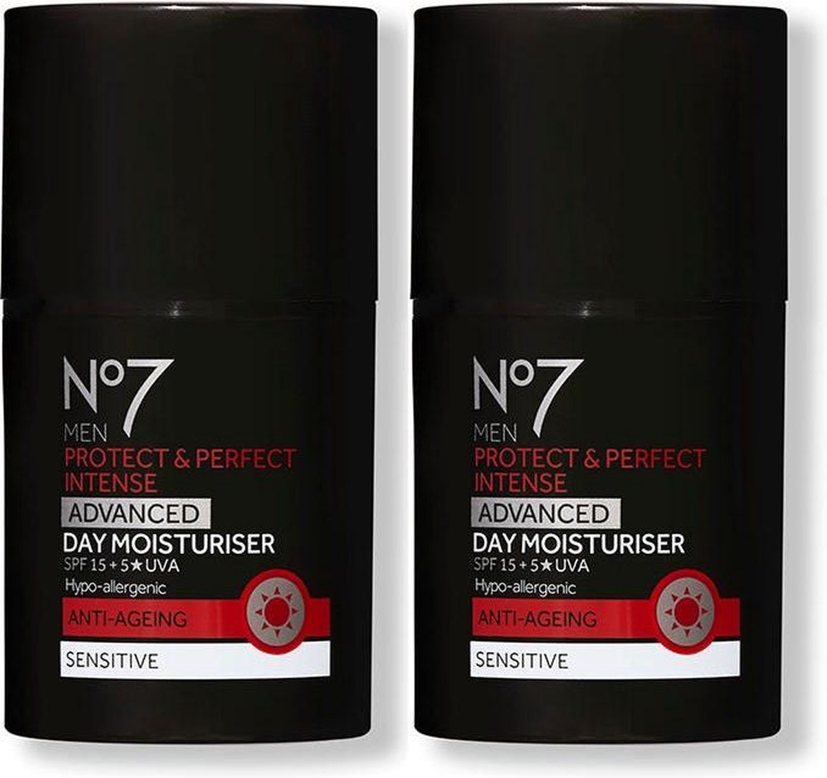 No7 Men Protect & Perfect Intense Advanced Dagcrème 2x50ml