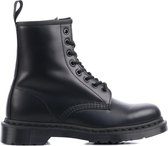 Dr. Martens Vrouwen Canvas     Veterboots / Laarzen / Damesschoenen - Mono Smooth - Zwart - Maat 39