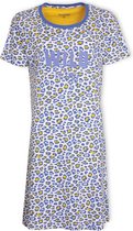 Irresistible Dames nachthemd Blauw IRNGD1001A Maten: S