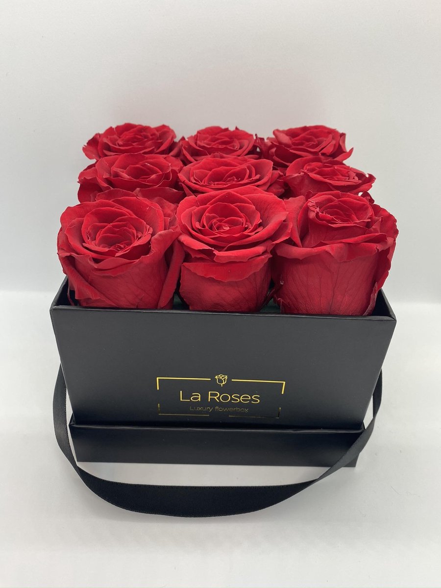La Roses Flowerbox | longlife rozen | Cadeau | Gaan circa 1-2 jaar mee | |  bol.com