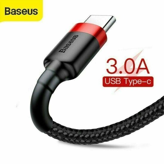 USB C naar USB C Kabel 0.5 Meter Zwart | bol.com