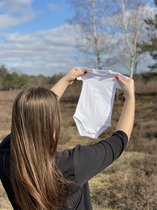 Rompertje | Ik heb de tofste papa | Maat 86/92 | Korte mouw | Blauw | Baby | Rompertje baby | Rompertjes baby met tekst | Rompertjes | Rompers