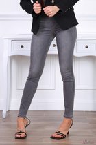 Broek Toxik3 Hoge taille L185 grijs jeans