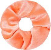 Scrunchie Velvet Oranje - Haaraccessoires