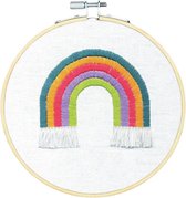 Dimensions Borduurpakket | Rainbow | Regenboog | Volwassen | DIY kit | Borduren | Hobby creatief | Cadeau | MAIA Creative