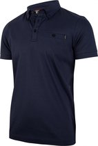 Cavallaro Napoli - Heren Polo - Valiano - Donkerblauw - Maat M