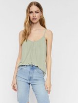 Vero Moda VMFILLI SINGLET - Desert Sage Green