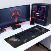 Bol.com XXL Earth Soft Gaming Muismat - Waterproof en Anti-Slip - 90x40 cm - Wereld Toetsenbord Mousepad aanbieding