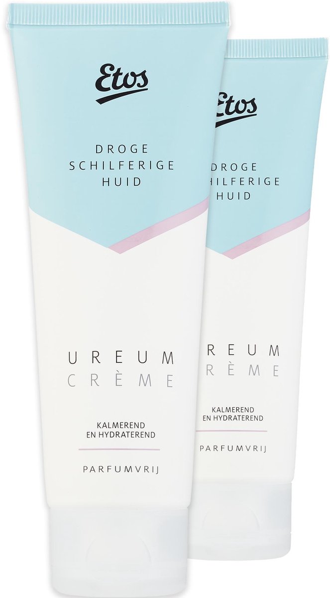 Etos Ureum Crème - bodycreme - zeer droge huid - 2 tubes (2 x 100 gram)