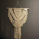 Macramé Wandkleed Bohemian Style - 100% katoen - 110 x 80
