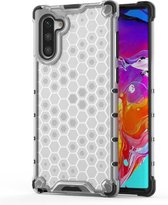 Samsung Galaxy Note 10 Hoesje - Mobigear - Honeycomb Serie - Hard Kunststof Backcover - Transparant - Hoesje Geschikt Voor Samsung Galaxy Note 10