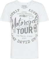 Camp David shirt Antraciet-L