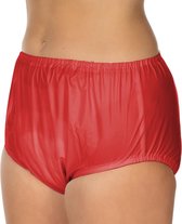 Suprima Plastic Broek 1205 Rood, Maat 42