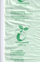 Bio Afval Komposteerbare Vuilniszak - 24 liter Stevige Bio Bag - 5 rollen = 50 vuilzakken
