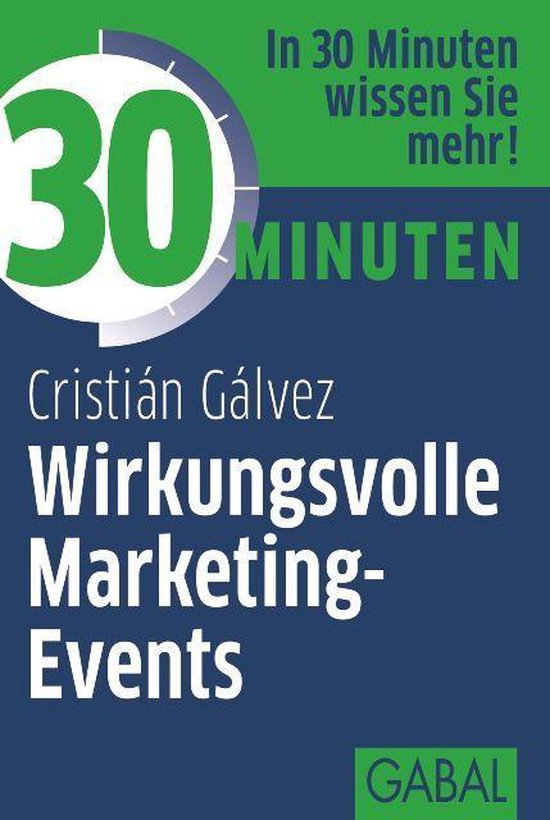 30 Minuten Wirkungsvolle Marketing-Events - cover