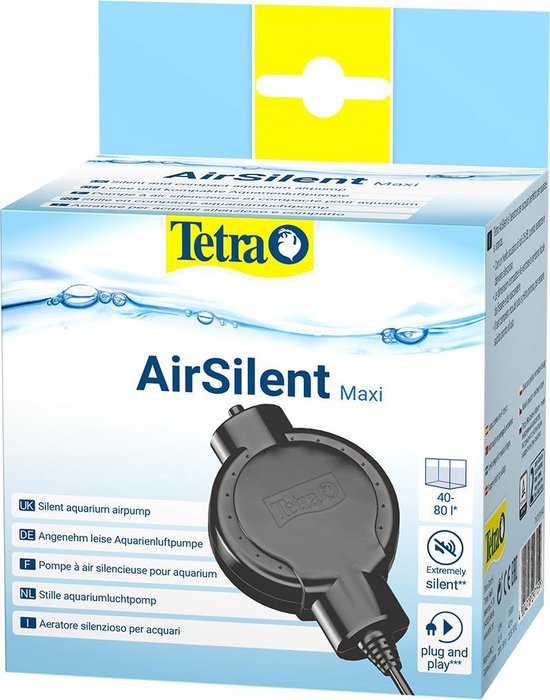 Tetra aquarium luchtpomp - AirSilent - Maxi | bol.com