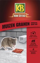 KB Home Defense Muizenlokdoos Magik Grain (granen) "Generation Grain Tech" - Muizenval - Muizen granen (25g) - 2 stuks - Muizengif