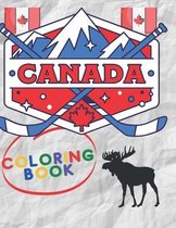 Canada Coloring Book: Canada's Birthday Coloring Book size (8.5" x 11" )