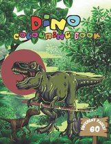 Dino Colouring Book: Activity Worksheet for Kids, Dinosaurs Theme