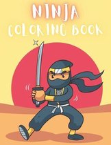 Ninja Coloring Book: 55 Creative And Unique Ninja Coloring Pages With Quotes And Ninja Doodles To Color In On Every Other Page ( Stress Rel