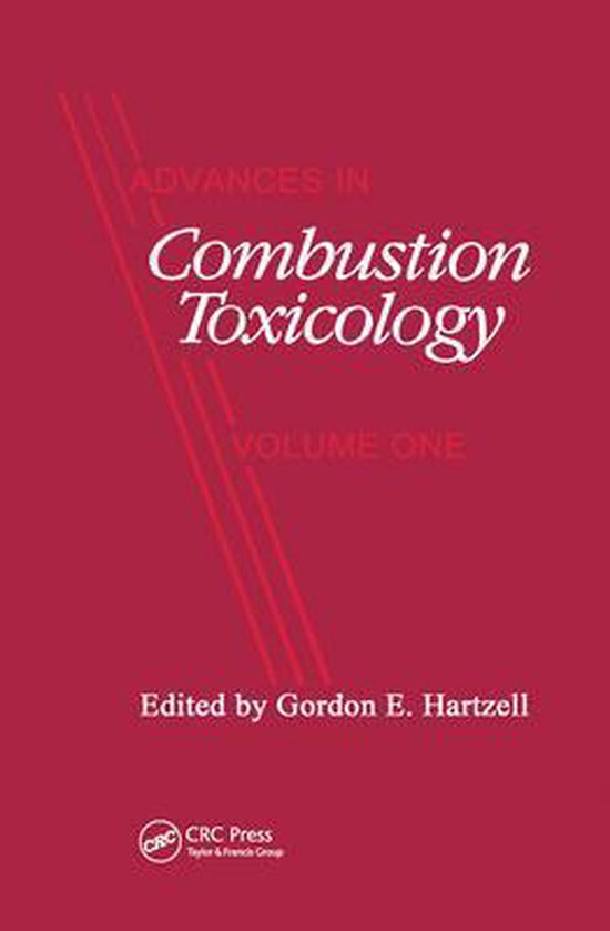 Omslag van Advances in Combustion Toxicology,Volume I
