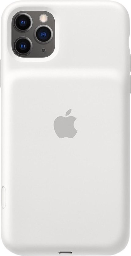 armoede Kreta Minst Apple Smart Battery Case met draadloos opladen voor Apple iPhone 11 Pro Max  - Wit | bol.com