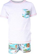 Claesen's pyjama shortje jongen Hawaii Blue maat 92-98