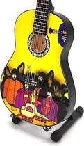 Miniatuur gitaar The Beatles - Yellow Submarine