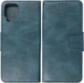 Bestcases Portemonnee Telefoonhoesje - Pasjeshouder Hoesje voor Samsung Galaxy A12 - Blauw