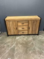 Industriële dressoir kast TEAK