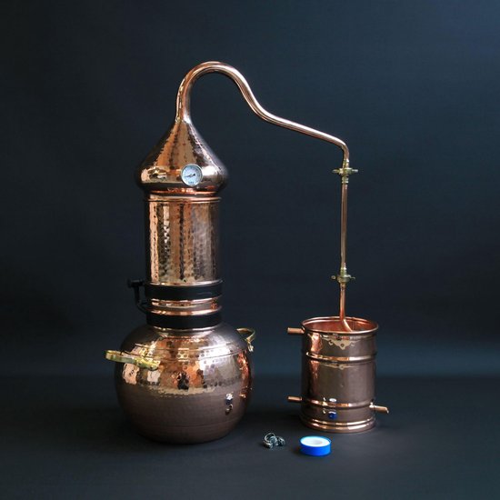 Colonne encore alambic 5 litres | Distiller | Bouilloire à distiller |  Distillateur |... | bol.com