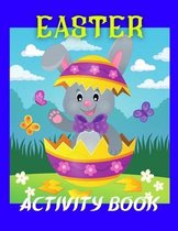 Easter Activity Book: Happy Easter Coloring Book For Kids(Easter Color By Number)