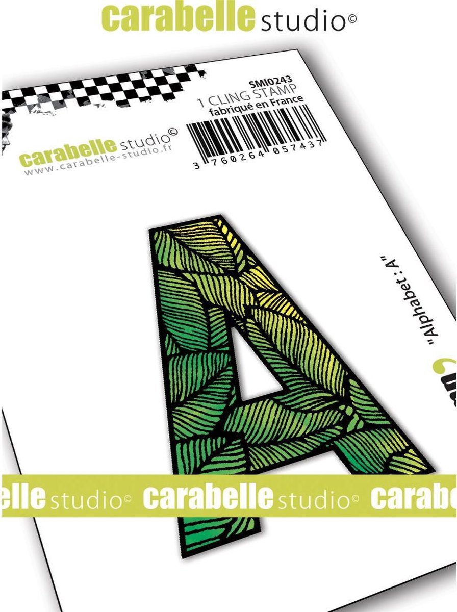 Carabelle Studio Cling stamp Small alphabet A