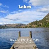 Lakes 8.5 X 8.5 Photo Calendar September 2021 -December 2022: Monthly Calendar with U.S./UK/ Canadian/Christian/Jewish/Muslim Holidays- Lakes Nature P