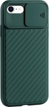 GSMNed – iPhone 7/8 Groen  – hoogwaardig siliconen Case Groen – iPhone 7/8 Groen – hoesje voor iPhone Groen – shockproof – camera bescherming