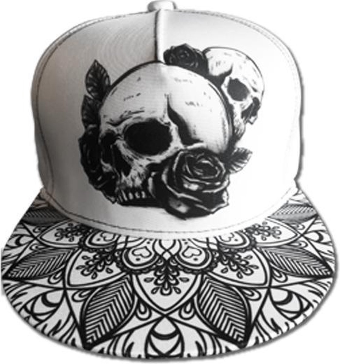 Skull-Mandala baseballcap - Limited edition - pet - skate pet - TattooAndGifts Pet