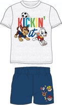 Paw Patrol Kinder Shortama Zomerset - Grijs/DonkerBlauw - Maat 92