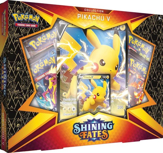 Pokémon Shining Fates Pikachu V Box - Pokémon Kaarten