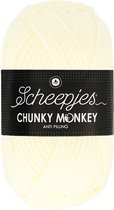 Scheepjes Chunkey Monkey 1005 Cream 5x100gr