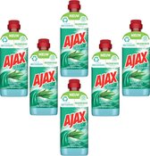Ajax Eucalyptus Huishoudelijk Schoonmaakmiddel Voordeelbox - 6 x 650 ml