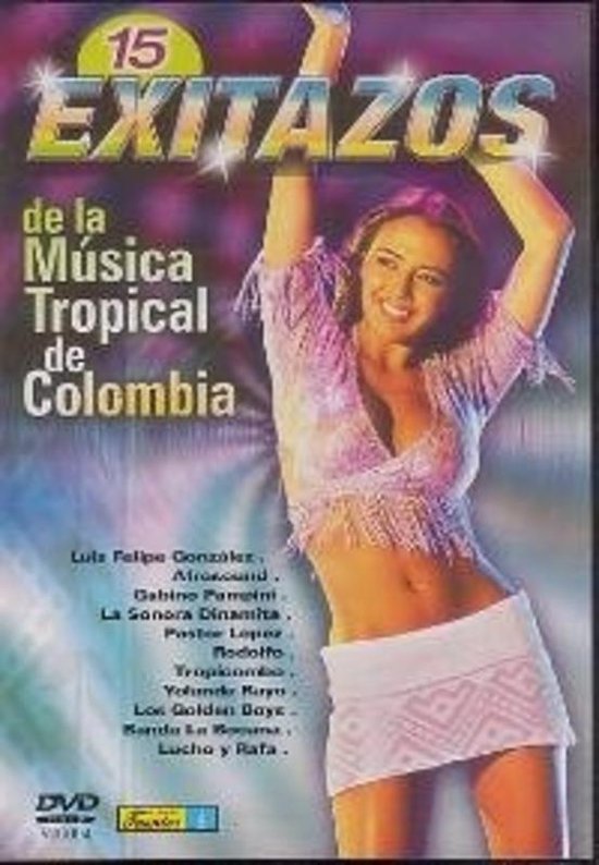 Various Artists - 15 Exitazos De La Musica Tropical De Colombia (DVD)