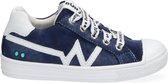 Bunnies JR 221229-723 Jongens Lage Sneakers - Blauw - Kunststof - Veters