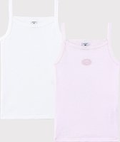Petit Bateau 2 Pack Meisjes Onderhemd - Maat 128