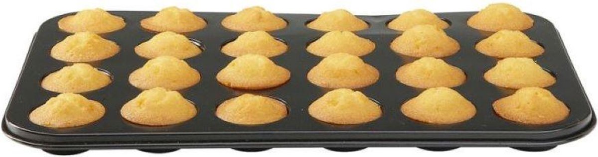 Bakvorm voor Mini Cupcake 24 stuks met 90 Papiervormpjes
